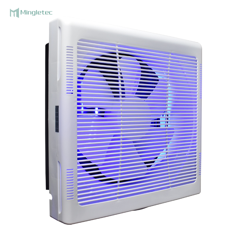 10 12 Inch Kitchen Bathroom Use Bldc Quiet Exhaust Fan with Led Light