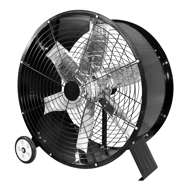 Commercial Electric Big Air Volume Heavy Duty Drum Fan for Garage