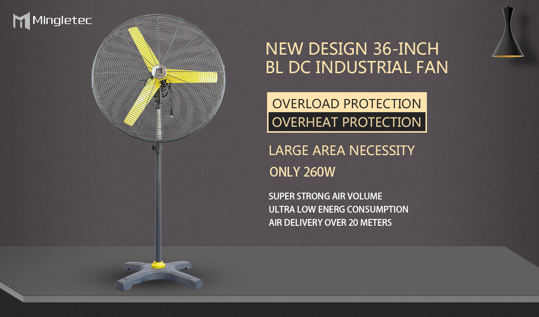 36inch BLDC industrial fan