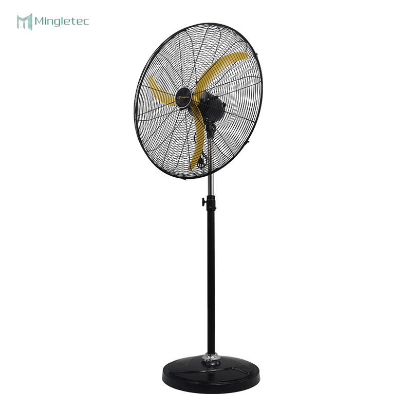 BLDC Industrial Pedestal Fan 20 26 Inch Silent Energy Saving