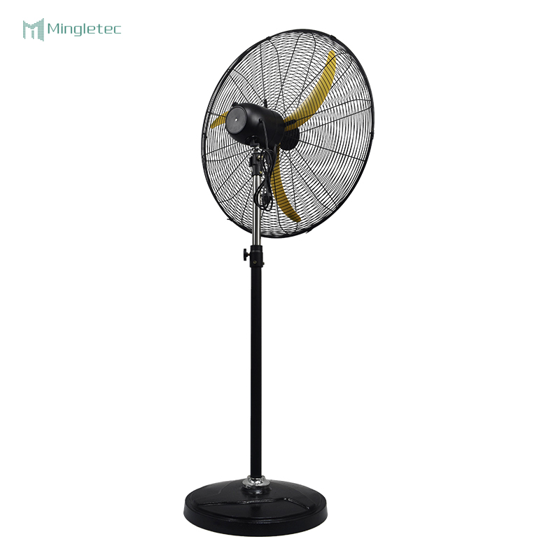BLDC Industrial Pedestal Fan 20 26 Inch Silent Energy Saving
