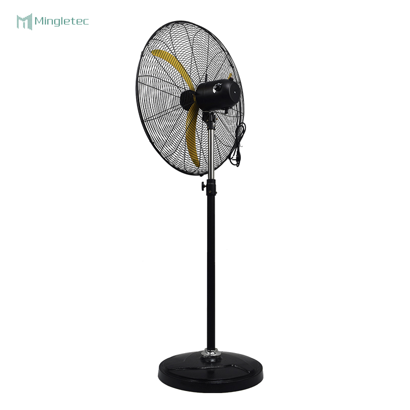 BLDC Industrial Pedestal Fan 20 26 Inch Silent Energy Saving