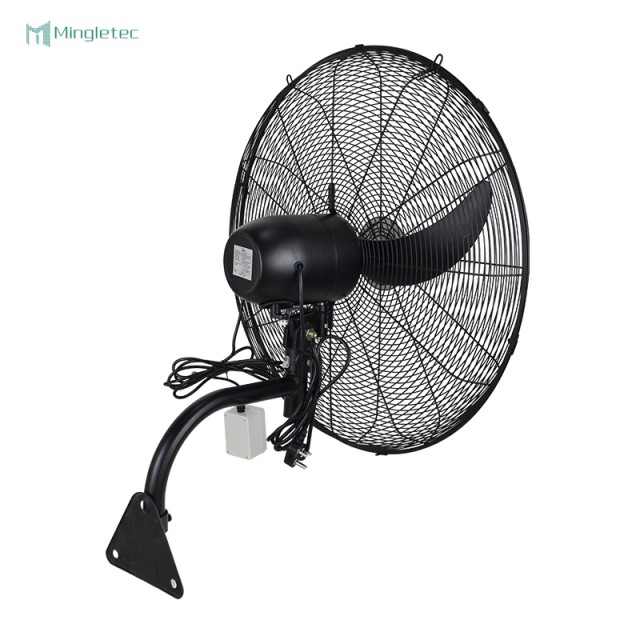 Wall Mounted Industrial Fan Heavy Duty Metal for Factory Warehouse