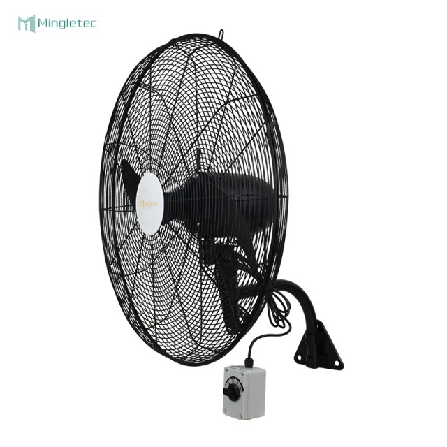 Wall Mounted Industrial Fan Heavy Duty Metal for Factory Warehouse