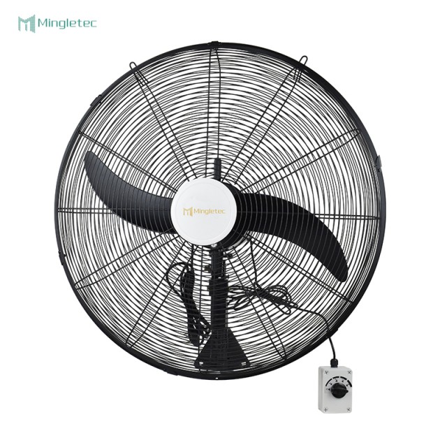 Wall Mounted Industrial Fan Heavy Duty Metal for Factory Warehouse