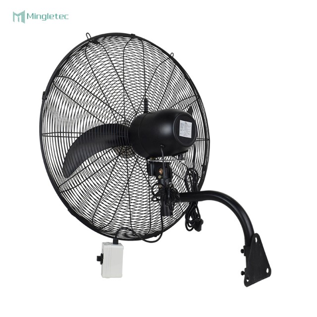 Wall Mounted Industrial Fan Heavy Duty Metal for Factory Warehouse