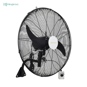 Wall Mounted Industrial Fan Heavy Duty Metal for Factory Warehouse