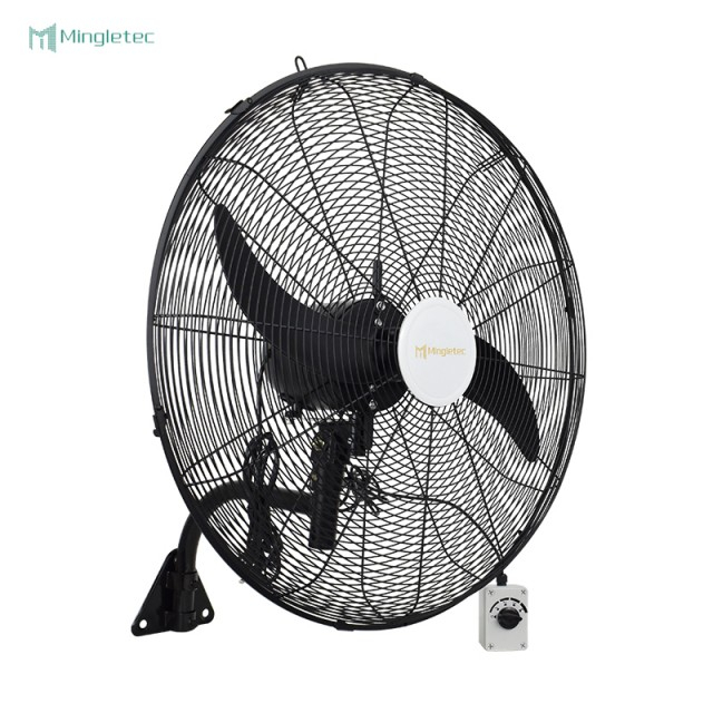 Wall Mounted Industrial Fan Heavy Duty Metal for Factory Warehouse